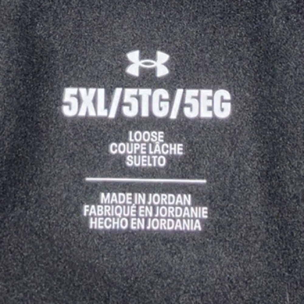 Under Armour Fleece Pants Black 5X Men's NWT - Picture 7 of 13